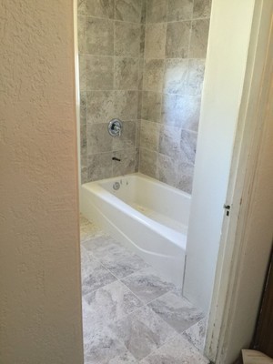 Finished Bathroom Remodel