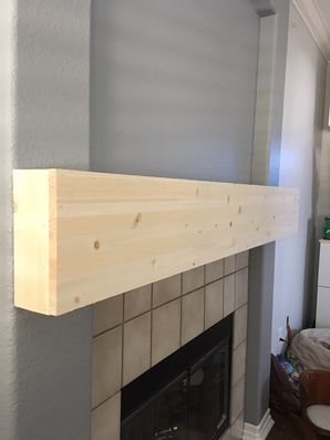 Custom Fireplace Mantle in Valencia, CA (2)
